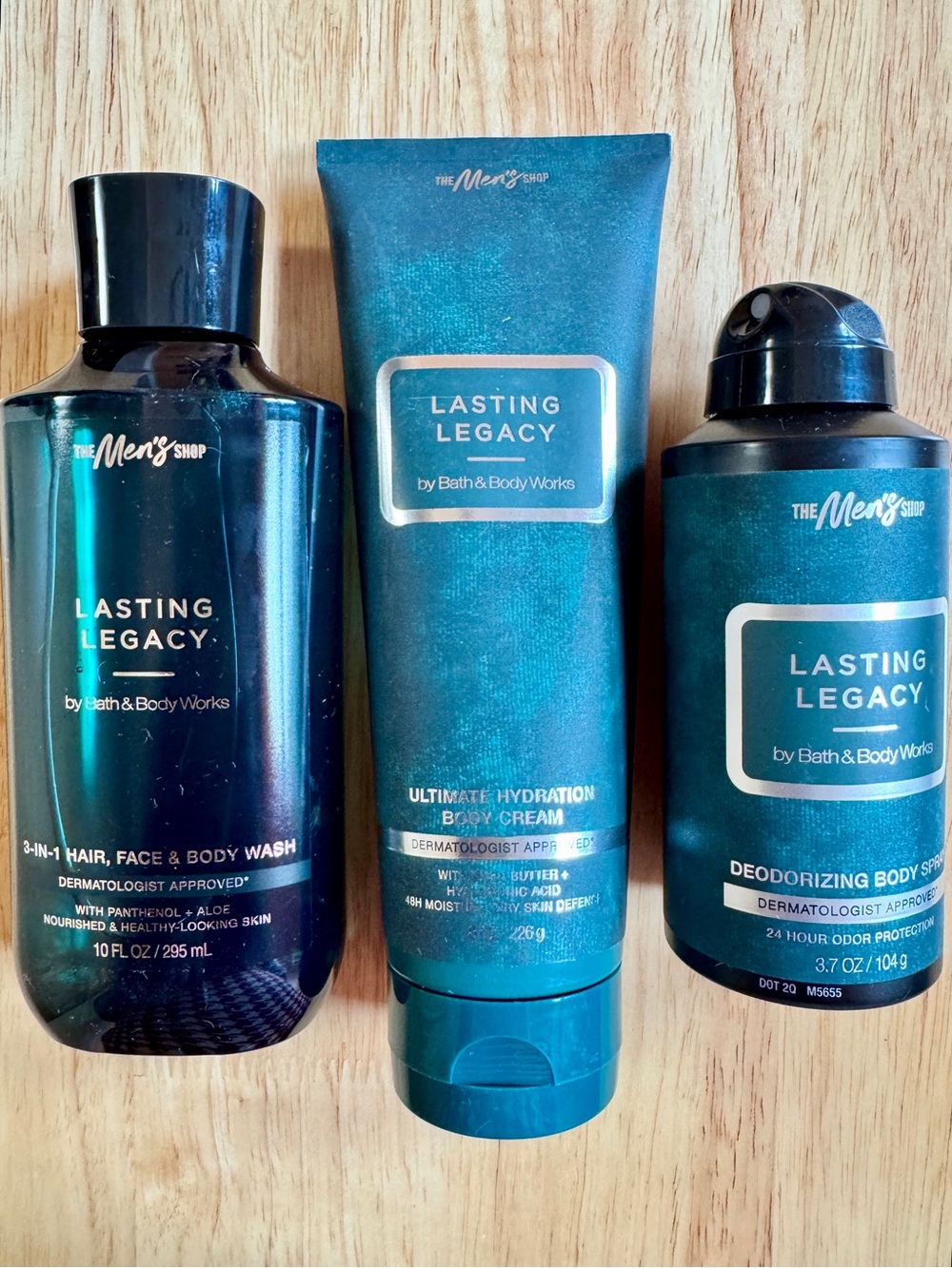 Bath & Body Works Lasting Legacy Men’s Grooming Set - Teal/Black